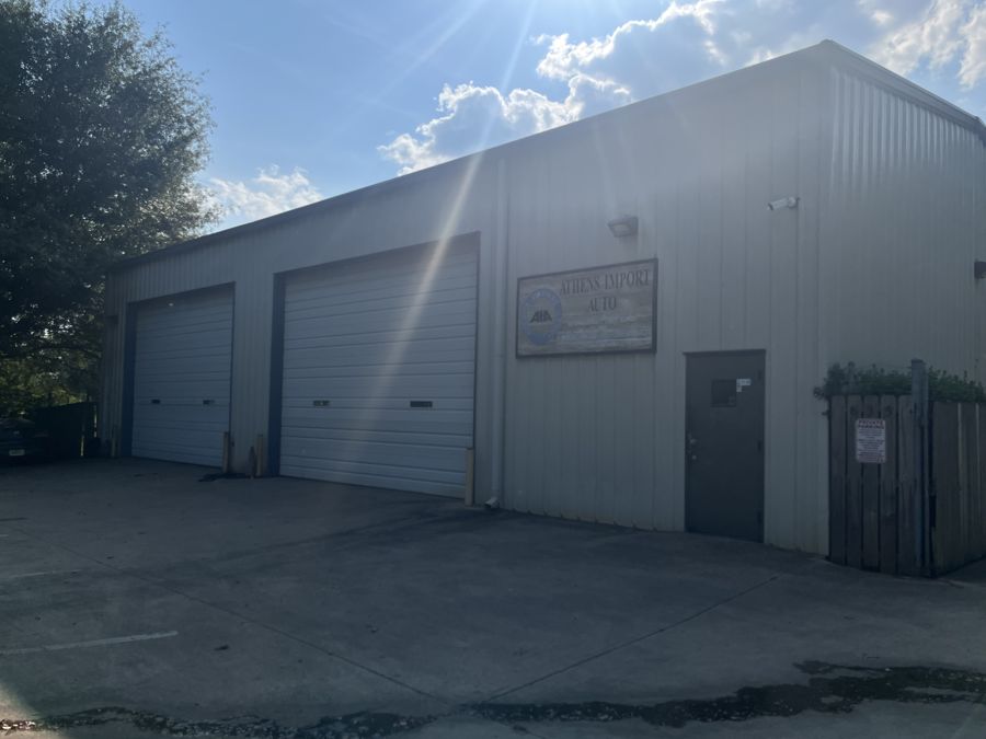 Athens Import Auto Repair shop building at 835 Winterville Rd, Athens, GA